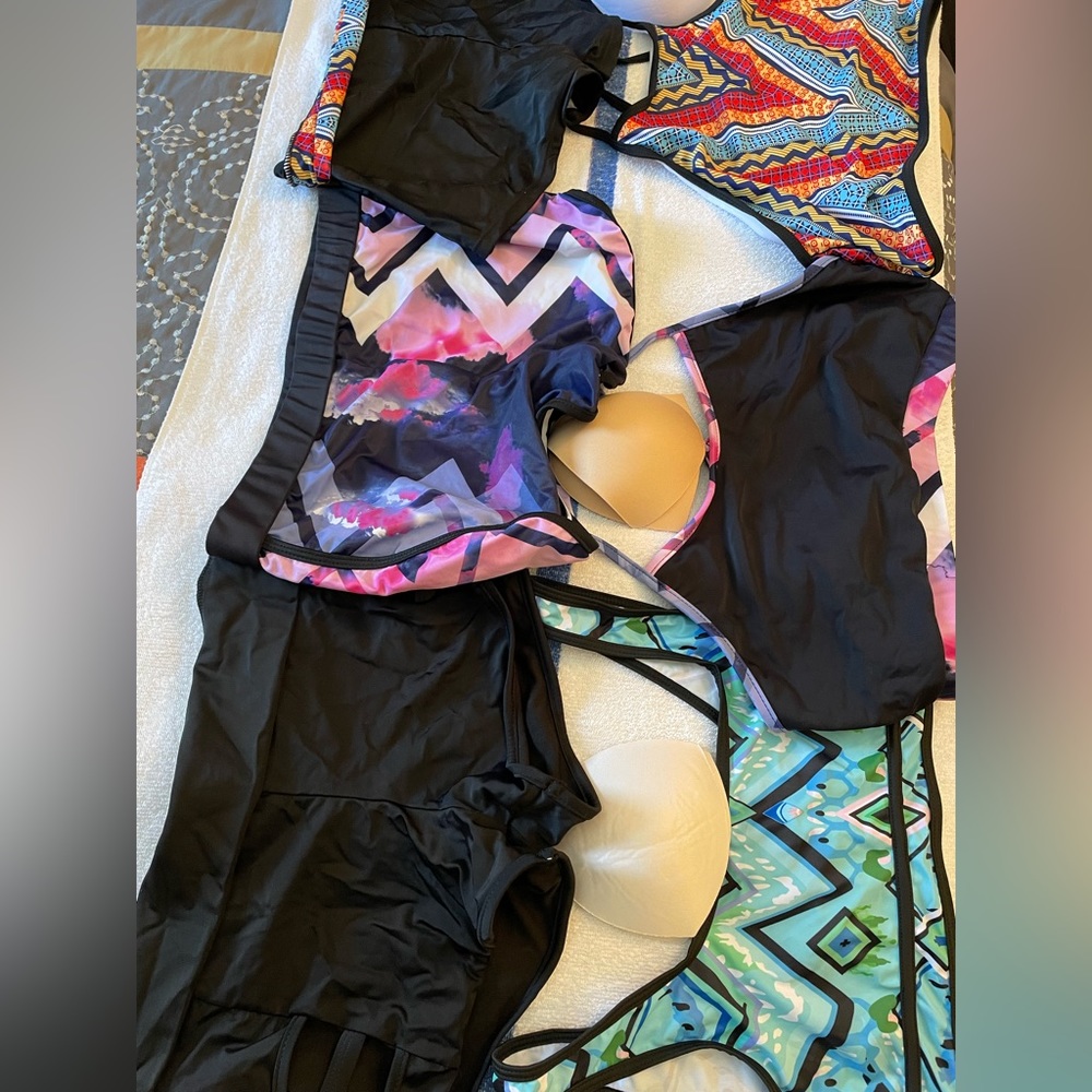 Set of 3 Shein Bikinis szXL. Fits more like M-L